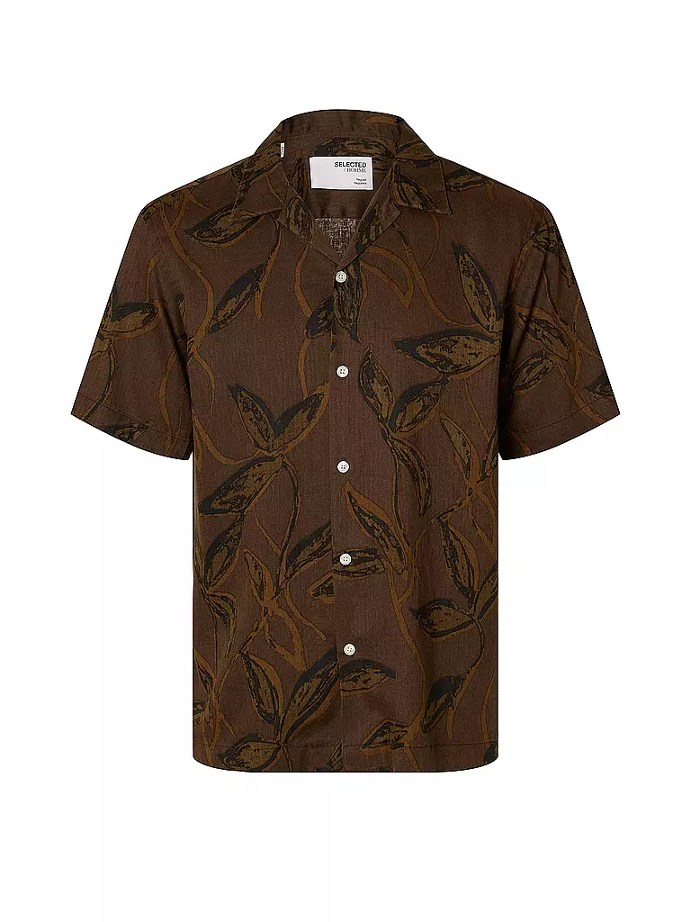 SELECTED | Camicia Regular Fit SLHREGNOA | Marrone