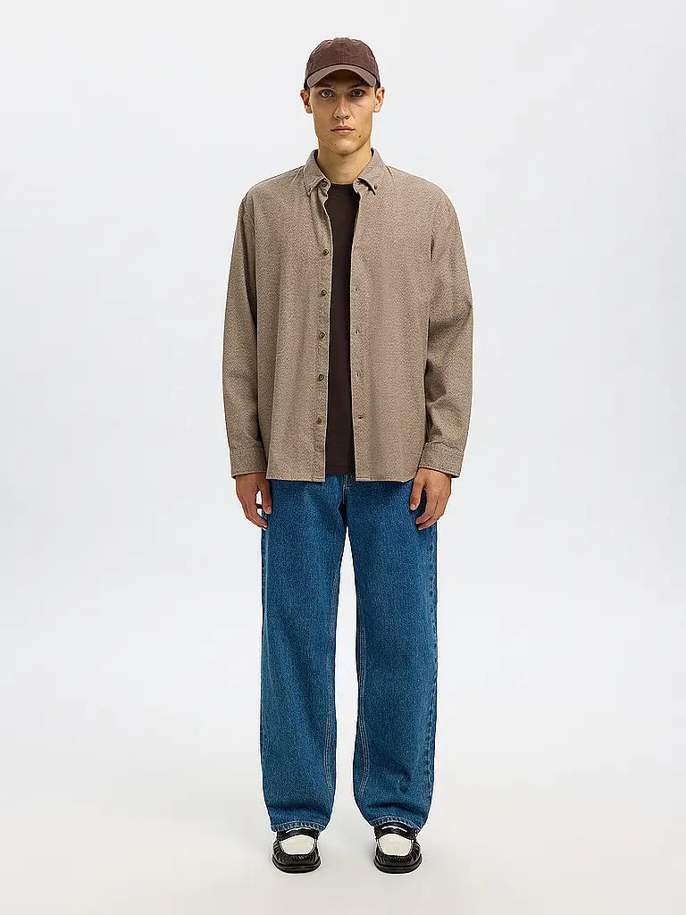 SELECTED | Camicia SLHREGNOAH | Beige