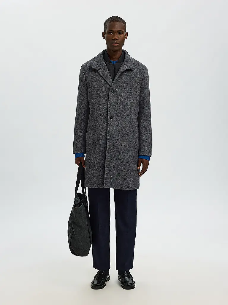 SELECTED | Cappotto di lana SLHRAINAR | 