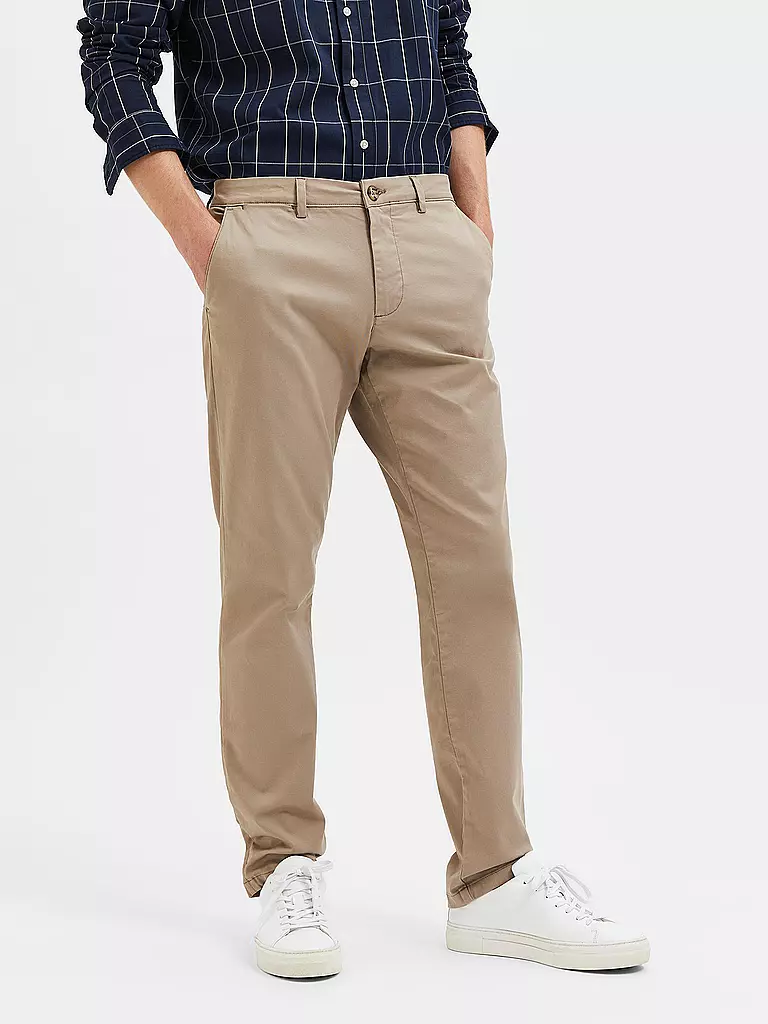 SELECTED | Chino Slim Fit SLHSLIM | Beige