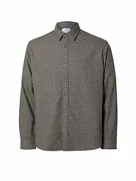 SELECTED | Flanellhemd SLHREG-OWEN | Marrone