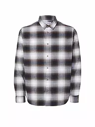SELECTED | Flanellhemd Slim Fit SLHSLIMOWEN | Bianco