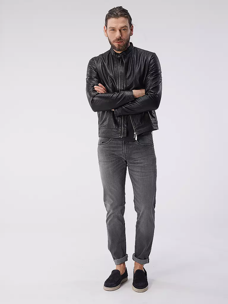 SELECTED | Giacca in pelle SLHARCHIVE | Nero