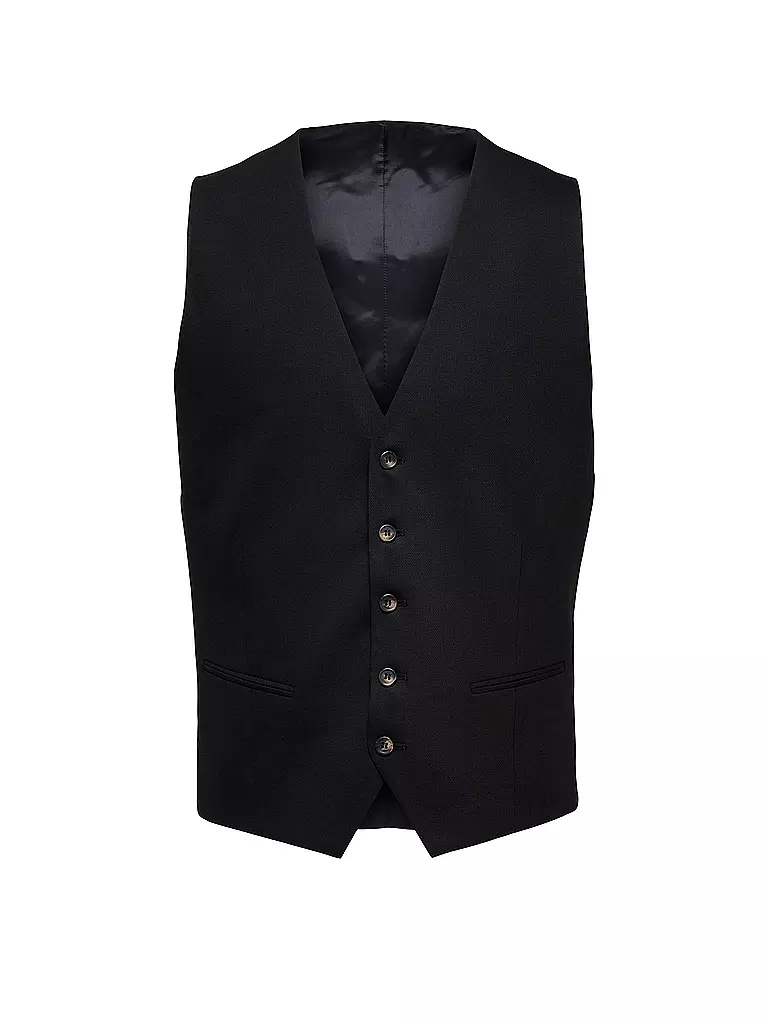 SELECTED | Gilet da abito SLHSLIM-NEIL | Nero