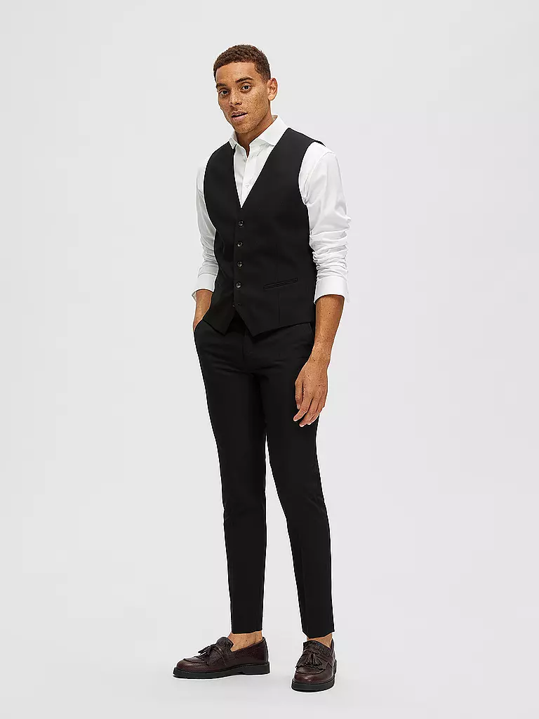 SELECTED | Gilet da abito SLHSLIM-NEIL | Nero