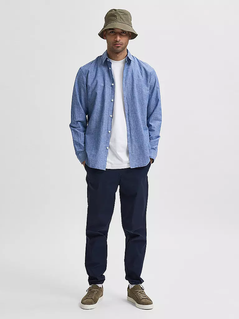 SELECTED | Hemd Regular Fit SLHSLIMNEW | Blu