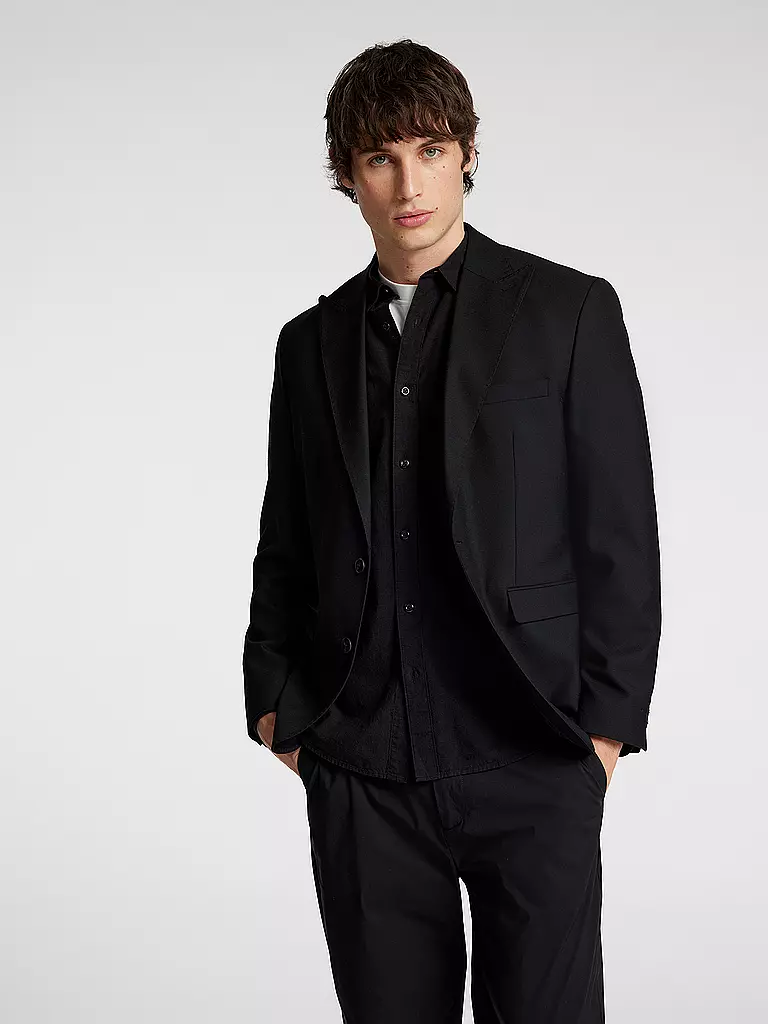 SELECTED | Hemd Slim Fit SLHSLIM-SUN | Nero