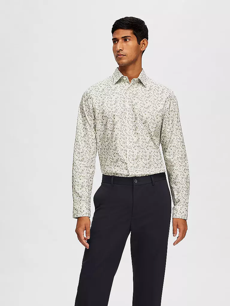 SELECTED | Hemd Slim Fit SLHSLIMSOHO | Bianco