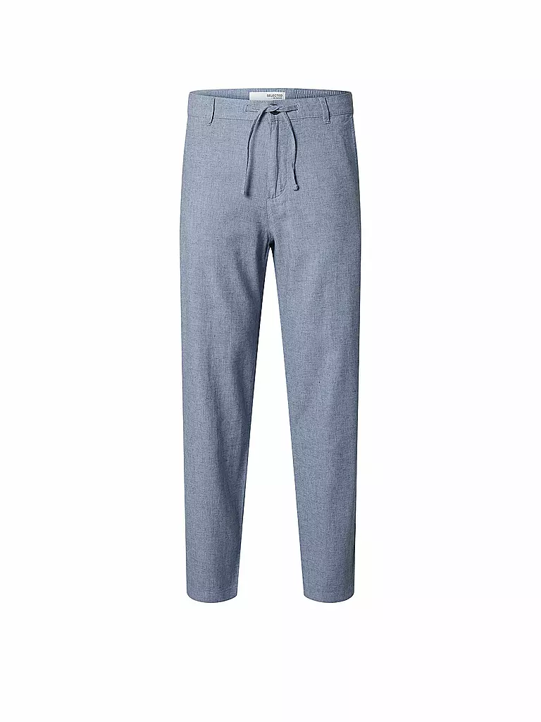SELECTED | Leinenhose SLH172 | Blu