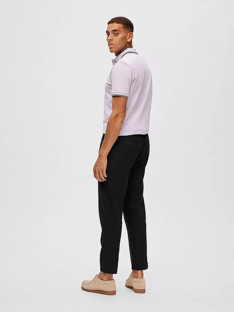SELECTED | Leinenhose SLH172 | Nero