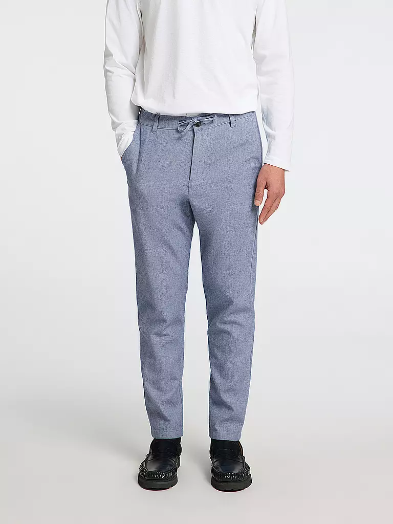 SELECTED | Leinenhose SLH172 | Blu