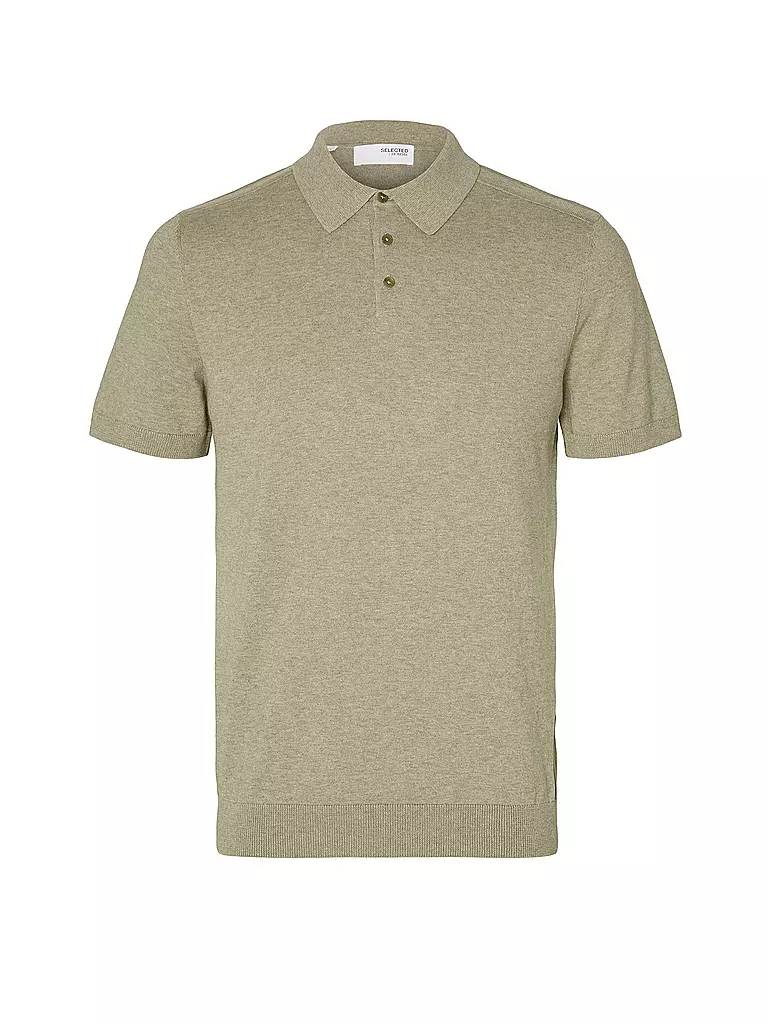 SELECTED | Polo SLHBERG | Verde chiaro