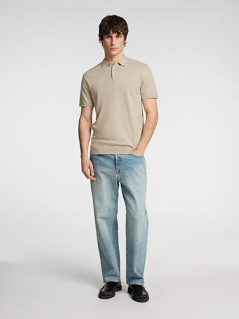 SELECTED | Polo SLHBERG | Beige