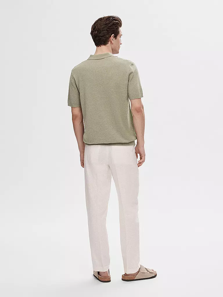 SELECTED | Polo SLHBERG | Verde chiaro