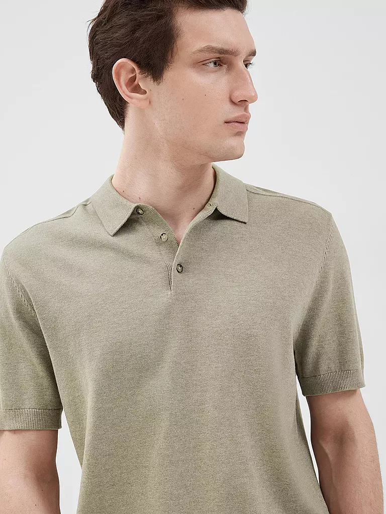 SELECTED | Polo SLHBERG | Verde chiaro
