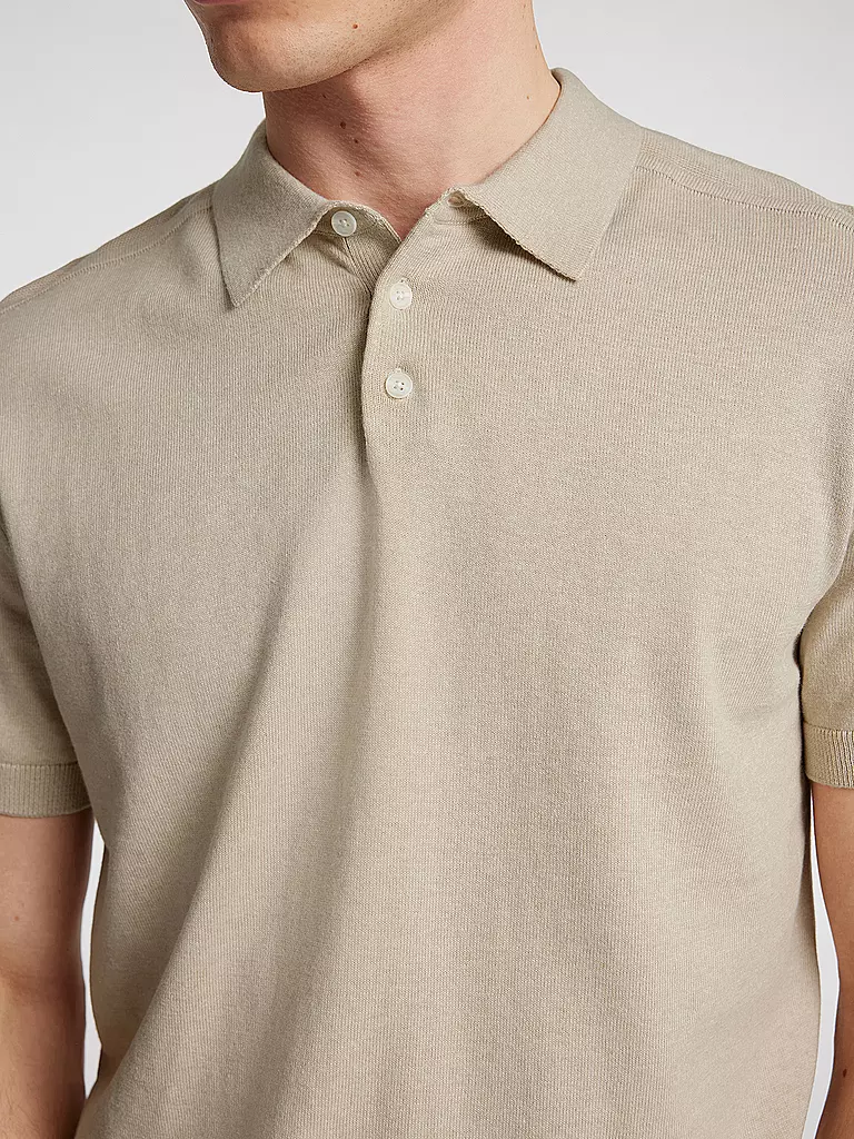 SELECTED | Polo SLHBERG | Beige