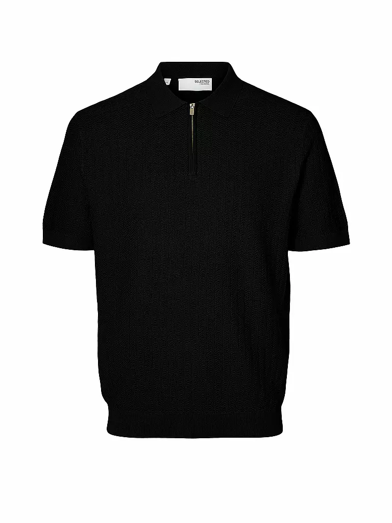 SELECTED | Polo SLHCRAN | Nero