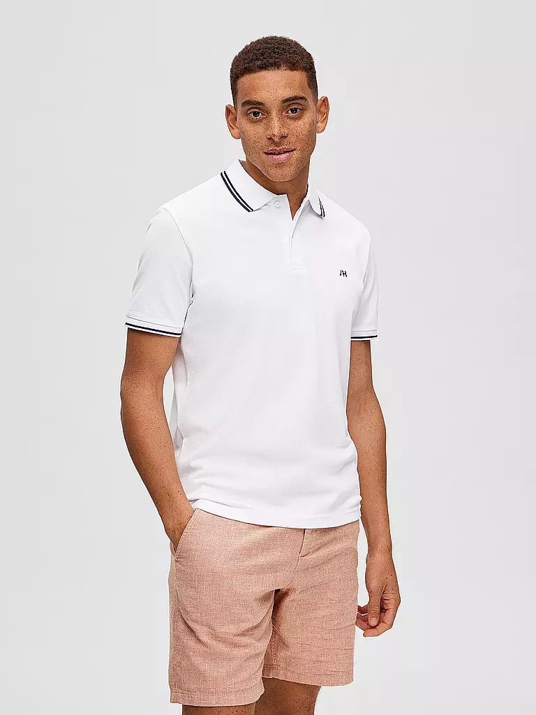 SELECTED | Polo SLHDANTE | Bianco