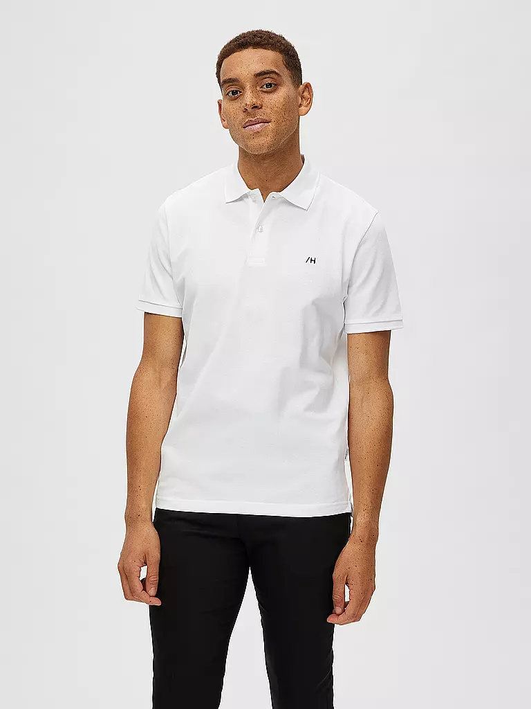 SELECTED | Polo SLHDANTE | Bianco