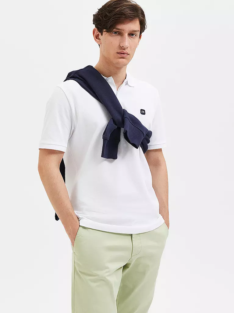 SELECTED | Polo SLHDANTE | Bianco