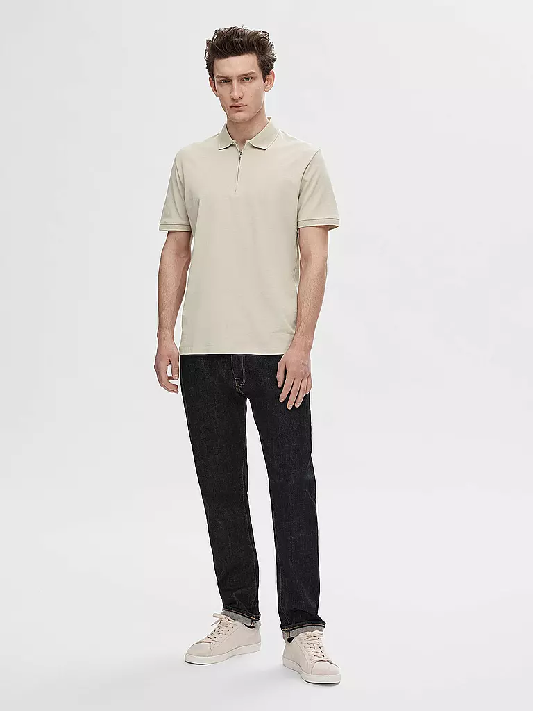SELECTED | Polo SLHFAVE | Beige