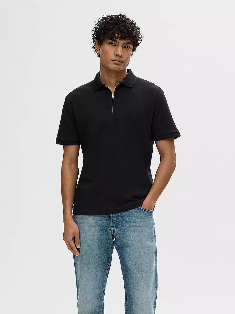 SELECTED | Polo SLHFAVE | Nero