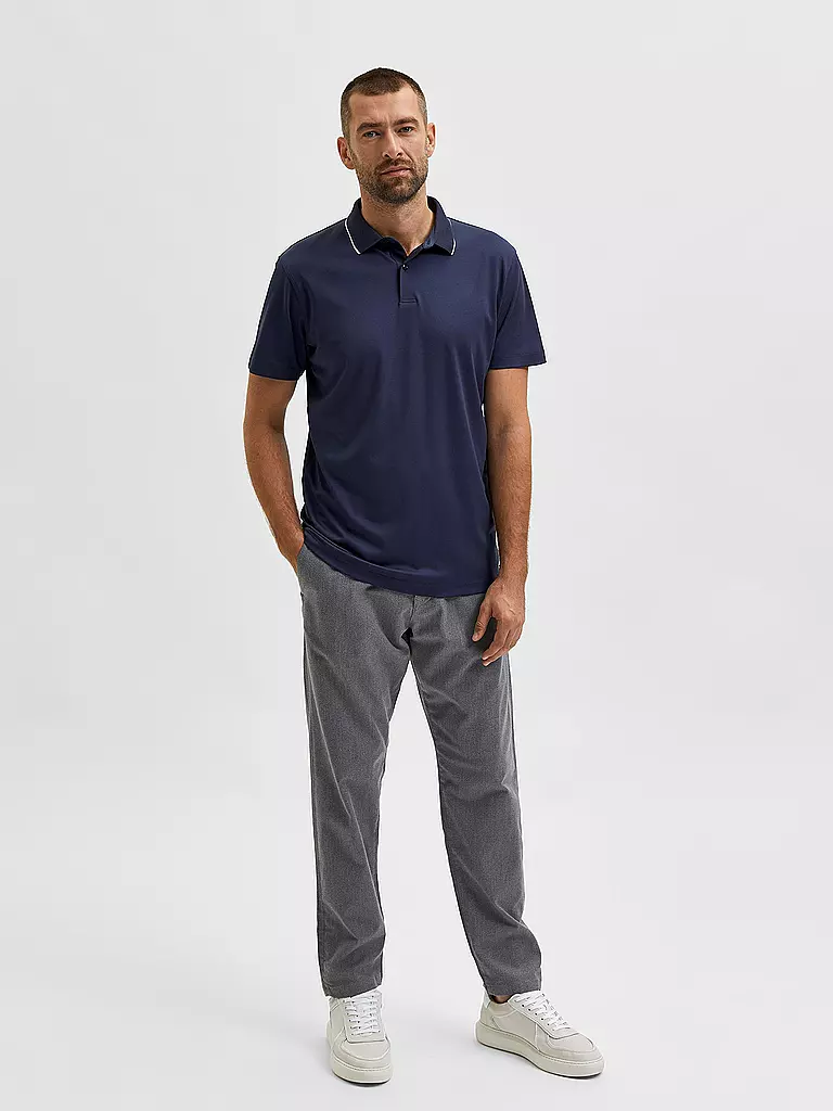 SELECTED | Polo SLHLEROY COOLMAX | Blu