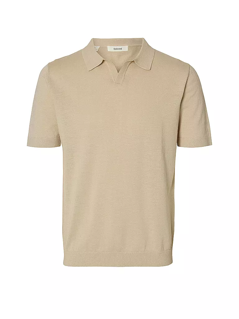 SELECTED | Polo SLHMATTIS | Beige