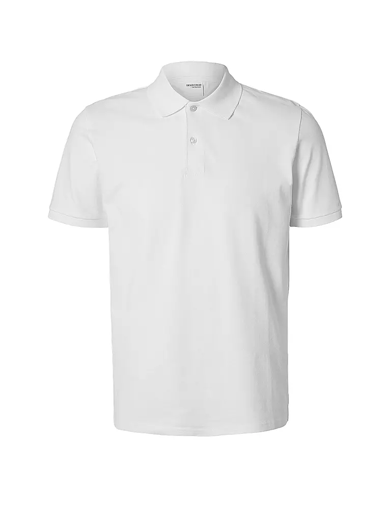 SELECTED | Polo SLHSLIM-ATLAS | Bianco