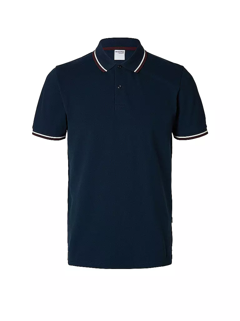 SELECTED | Polo SLHSLIM-ATLAS | Blu scuro