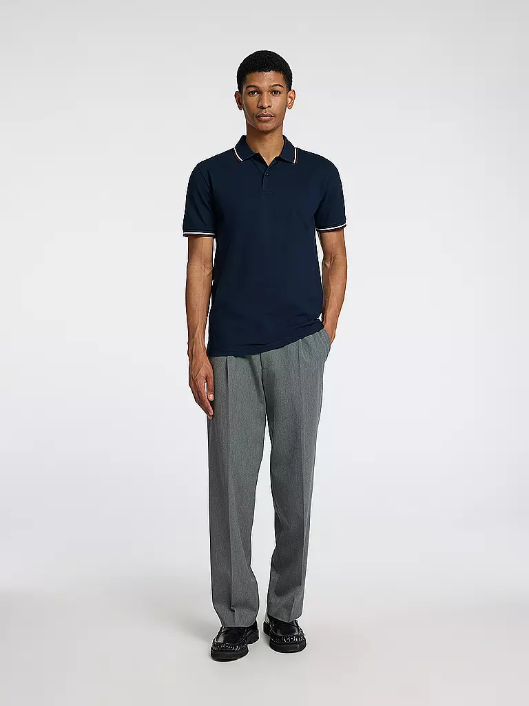 SELECTED | Polo SLHSLIM-ATLAS | Blu scuro