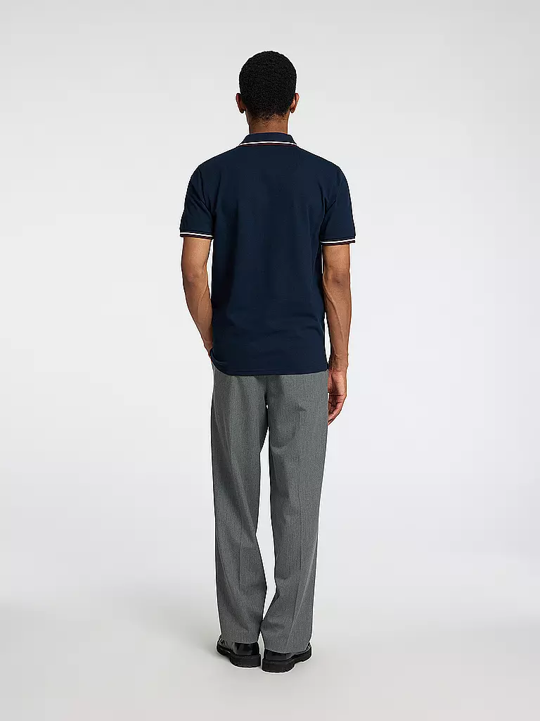SELECTED | Polo SLHSLIM-ATLAS | Blu scuro
