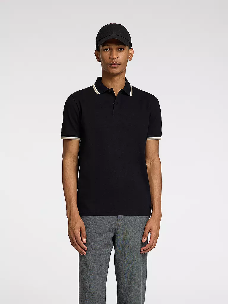 SELECTED | Polo SLHSLIM-ATLAS | Blu scuro