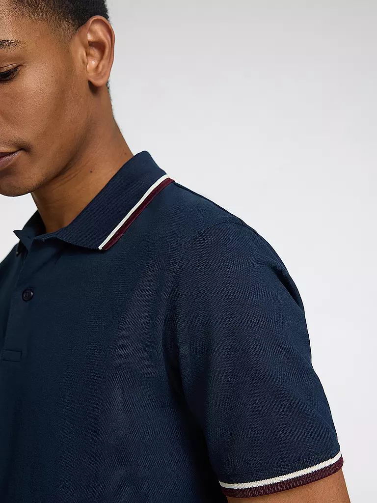 SELECTED | Polo SLHSLIM-ATLAS | Blu scuro