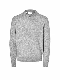 SELECTED | Polo-Pullover SLHRAI | Grigio chiaro