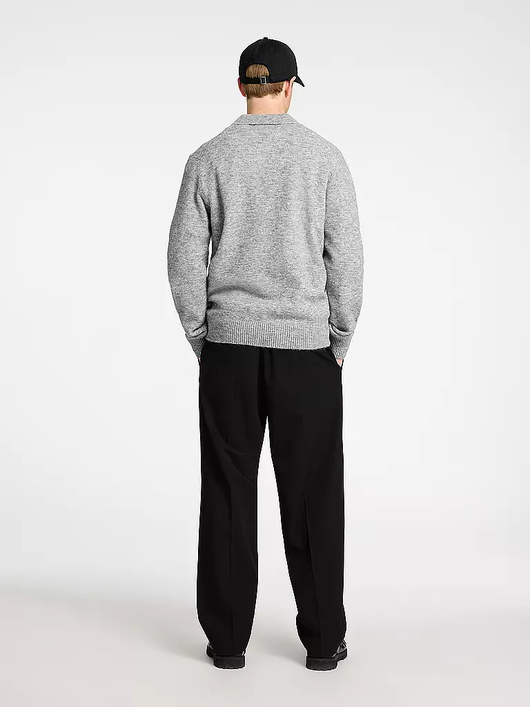 SELECTED | Polo-Pullover SLHRAI | Grigio chiaro