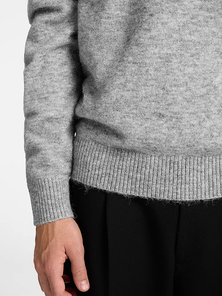 SELECTED | Polo-Pullover SLHRAI | Grigio chiaro