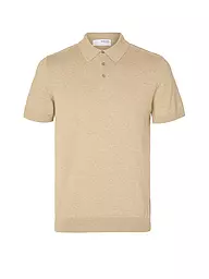 SELECTED | Poloshirt SLHBERG | Beige