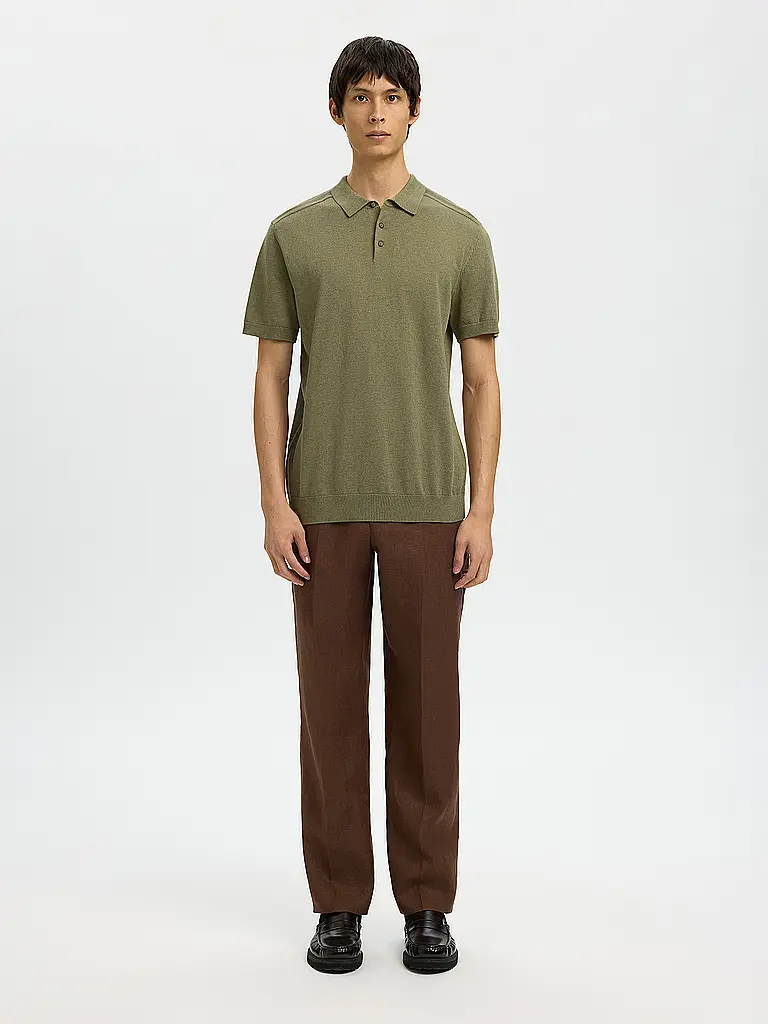 SELECTED | Poloshirt SLHBERG | Verde