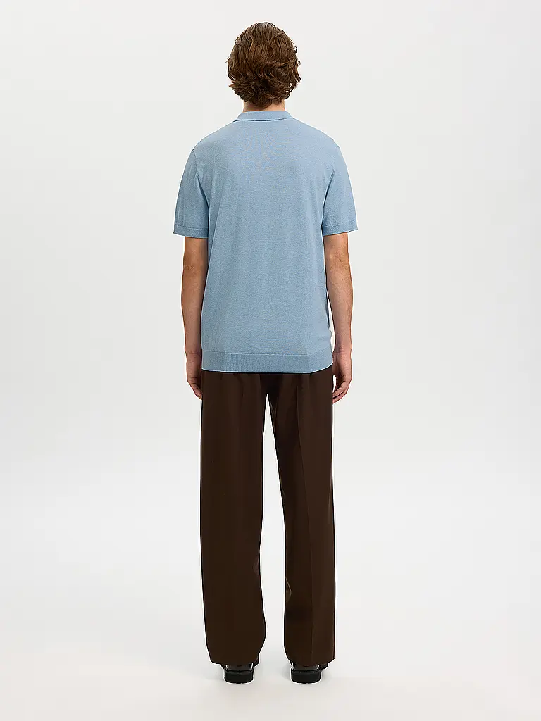 SELECTED | Poloshirt SLHBERG | Blu