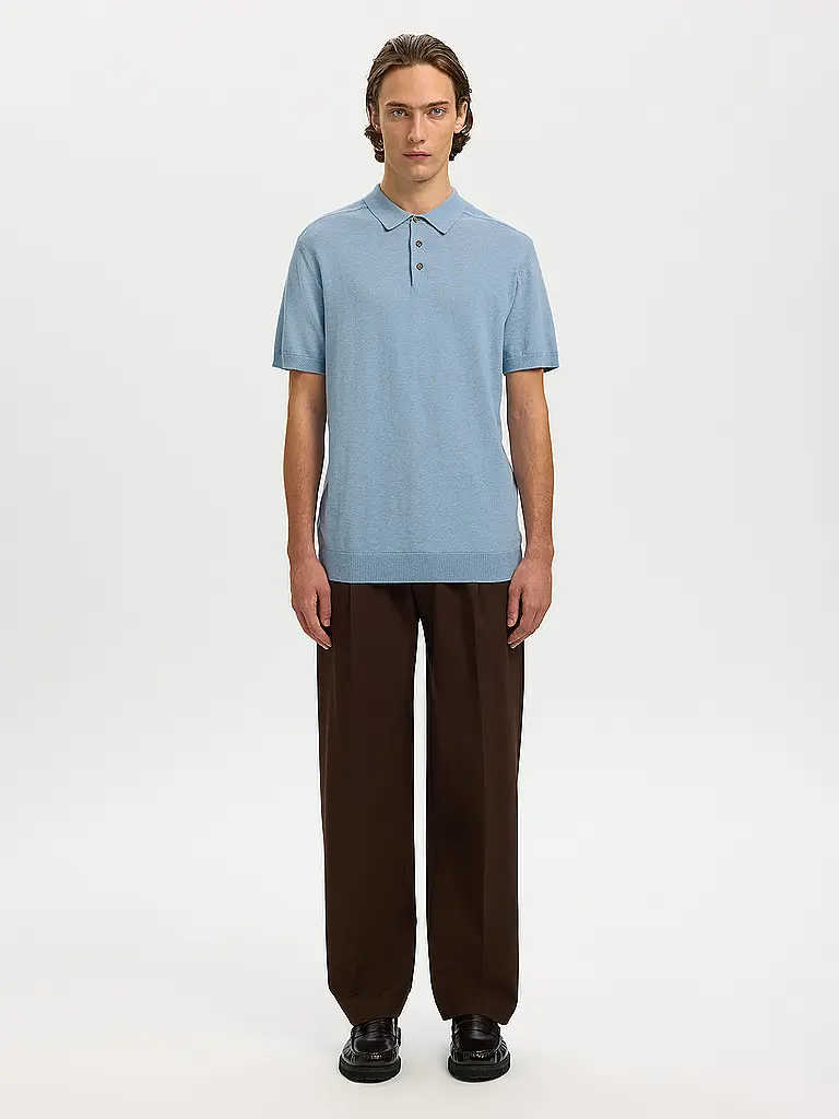 SELECTED | Poloshirt SLHBERG | Blu
