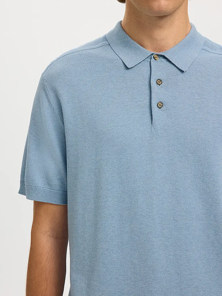 SELECTED | Poloshirt SLHBERG | Blu