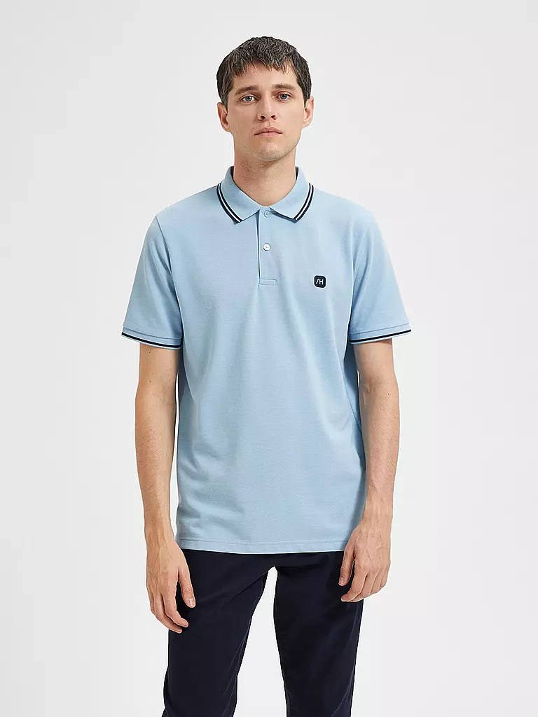 SELECTED | Poloshirt SLHDANTE  | Blu chiaro