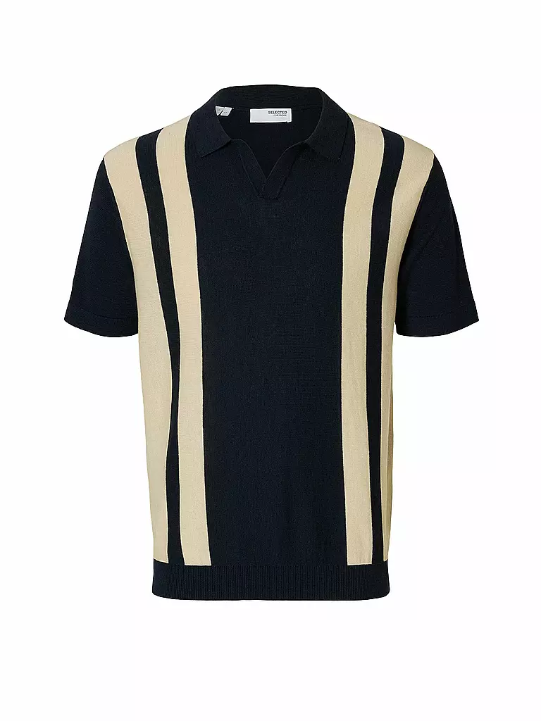 SELECTED | Poloshirt SLHMATTIS | Blu scuro