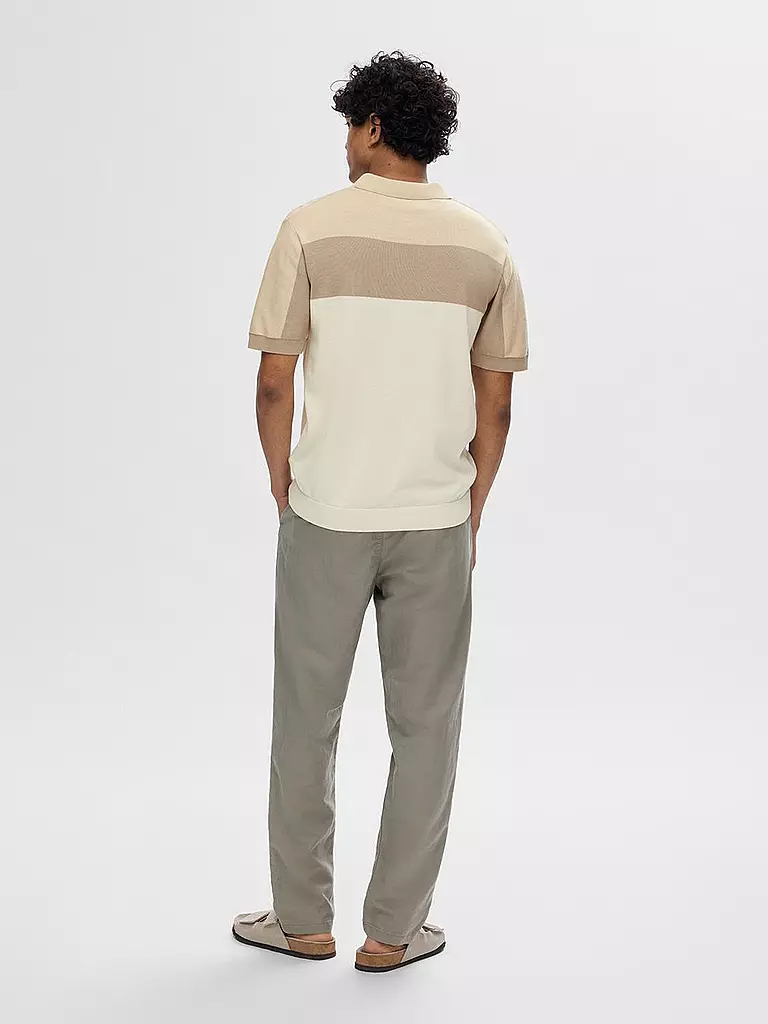 SELECTED | Poloshirt SLHMATTIS | Beige