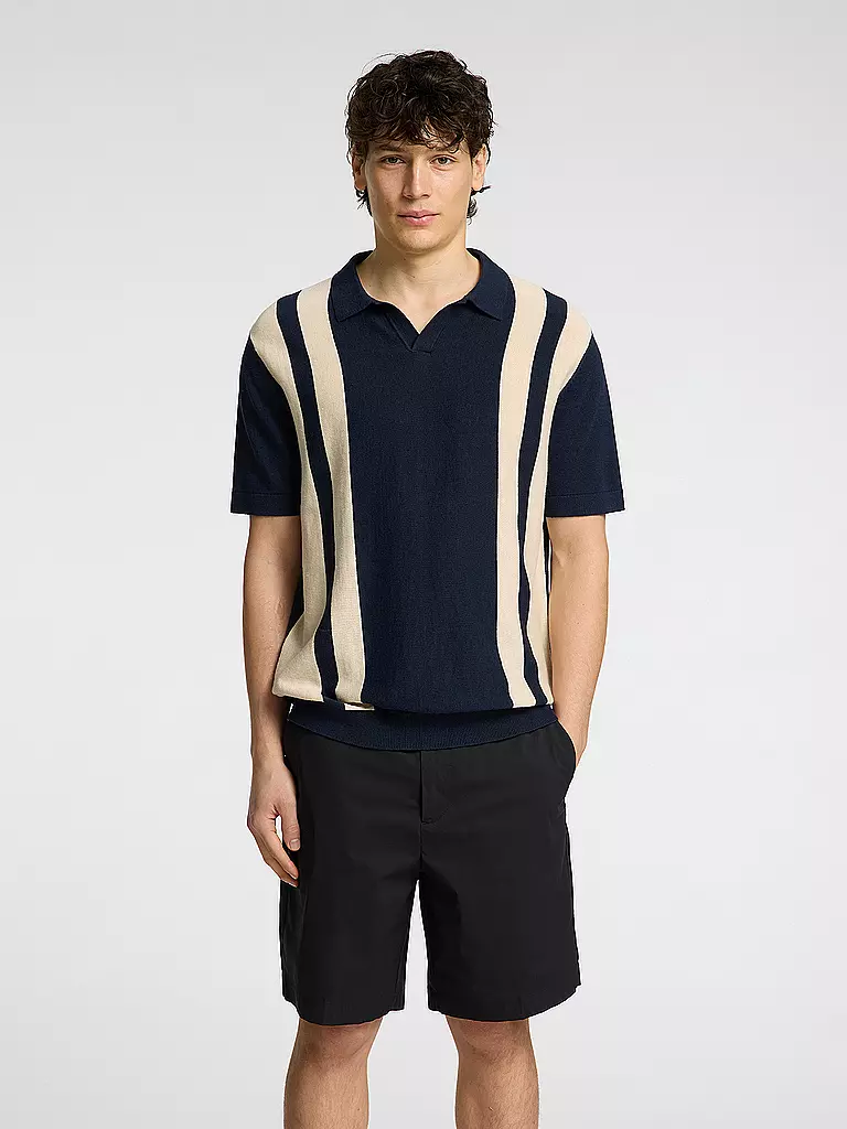 SELECTED | Poloshirt SLHMATTIS | Blu scuro