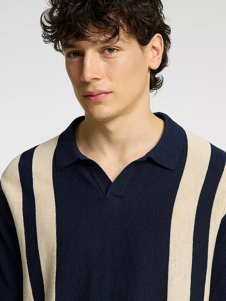 SELECTED | Poloshirt SLHMATTIS | Blu scuro