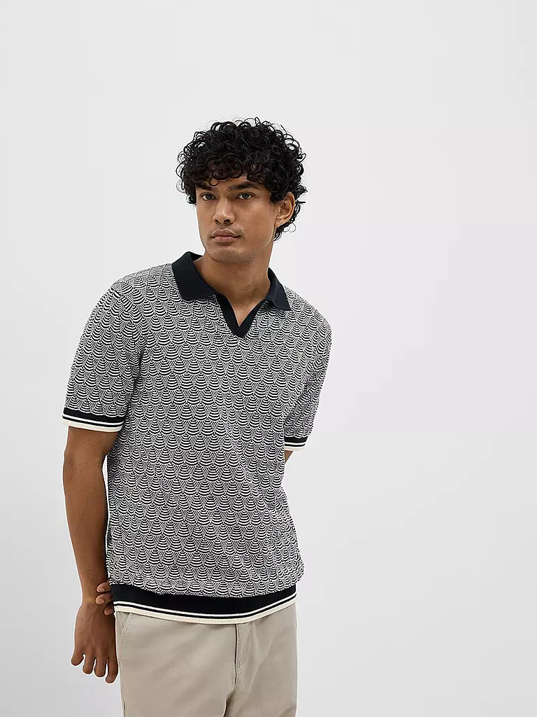 SELECTED | Poloshirt SLHWIFI | Blu scuro