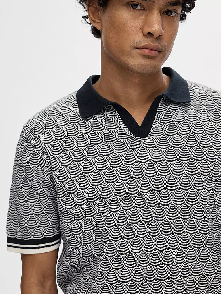 SELECTED | Poloshirt SLHWIFI | Blu scuro