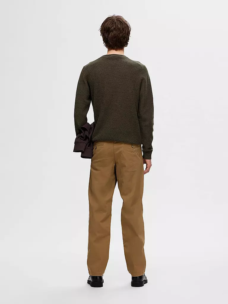 SELECTED | Prodotto: Pullover SLHROSS | Oliva